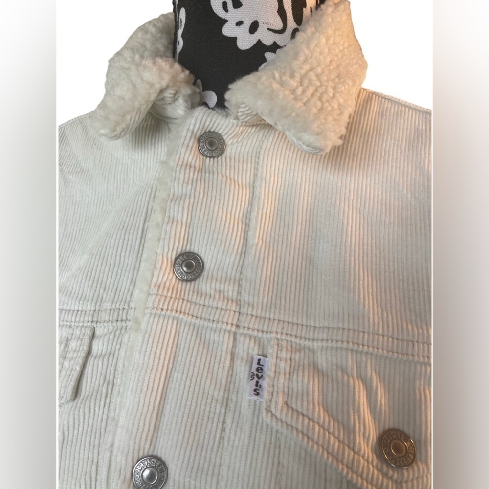 Levi's‎ Ex-Boyfriend Trucker Jacket NWT Women's XS - Picture 2 of 13